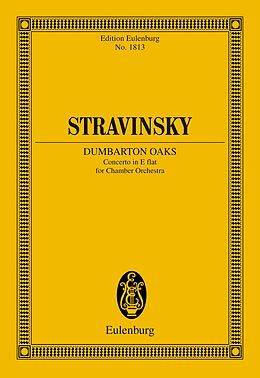 E-Book (pdf) Concerto in Eb 'Dumbarton Oaks' von Igor Stravinsky