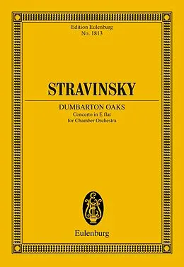 E-Book (pdf) Concerto in Eb "Dumbarton Oaks" von Igor Stravinsky