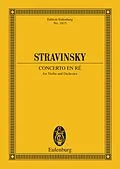 E-Book (pdf) Concerto en ré von Igor Stravinsky
