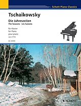 eBook (pdf) The Seasons de Pyotr Ilyich Tchaikovsky