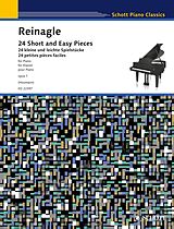 eBook (pdf) 24 Short and Easy Pieces de Alexander Reinagle