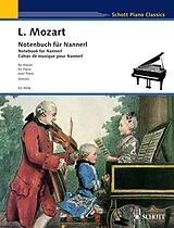 eBook (pdf) Notebook for Nannerl de Leopold Mozart