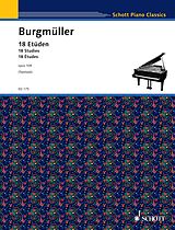eBook (pdf) 18 Studies de Friedrich Burgmüller