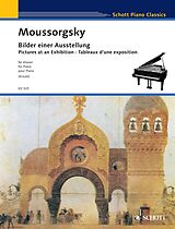 eBook (pdf) Pictures at an Exhibition de Modest Mussorgsky