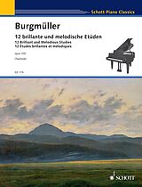 eBook (pdf) 12 Brilliant and Melodious Studies de Friedrich Burgmüller