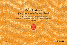 E-Book (pdf) Notebook for Anna Magdalena Bach von Johann Sebastian Bach