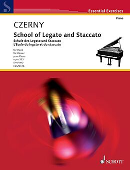 eBook (pdf) School of Legato and Staccato de Carl Czerny