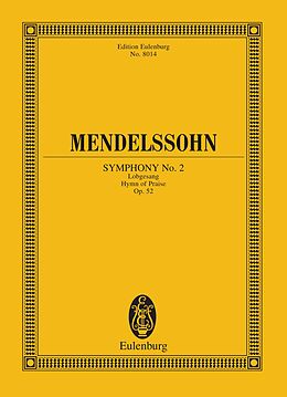 eBook (pdf) Symphony No. 2 Bb major de Felix Mendelssohn Bartholdy