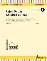 Loseblatt Children at Play von Lajos Dudas
