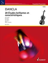 eBook (pdf) 20 Études brillantes et caractéristiques de Charles Dancla