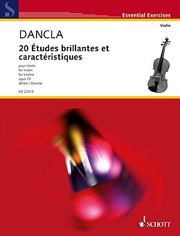 eBook (pdf) 20 Études brillantes et caractéristiques de Charles Dancla