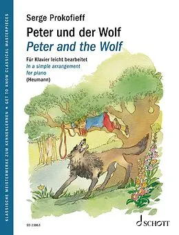E-Book (pdf) Peter and the Wolf von Sergei Prokofiev