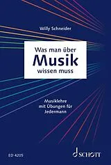 E-Book (pdf) Was man über Musik wissen muss von Willy Schneider