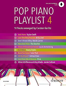  Notenblätter Pop Piano Playlist Band 4 (+Online-Audio)