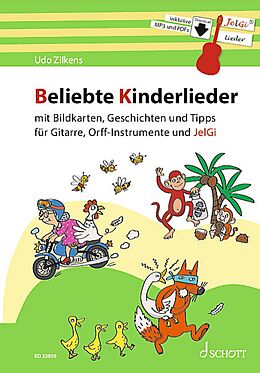 Loseblatt Beliebte Kinderlieder von Udo Zilkens