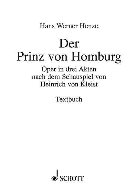 Der Prinz von Homburg