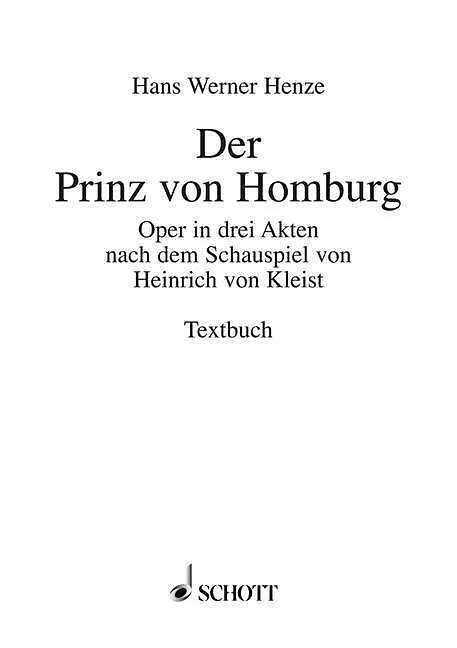 Der Prinz von Homburg