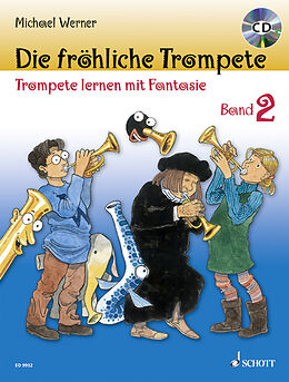 Loseblatt Die fröhliche Trompete von Michael Werner