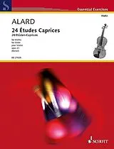 Delphin Alard Notenblätter 24 Études Caprices op. 41