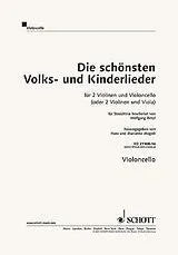  Notenblätter Die schönsten Volks- und Kinderlieder
