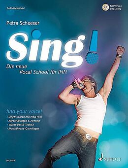 Geheftet Sing! von Petra Scheeser
