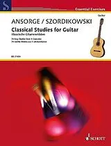  Notenblätter Klassische Gitarrenetüden
