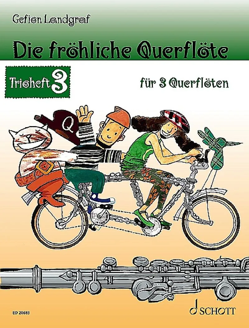 Die fröhliche Querflöte