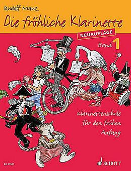 Rudolf Mauz Notenblätter Die fröhliche Klarinette Band 1 - Schule