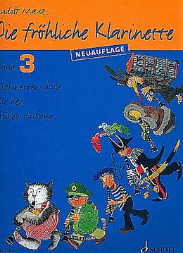 Rudolf Mauz Notenblätter Die fröhliche Klarinette Band 3 - Schule