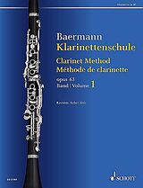 Carl Baermann Notenblätter Klarinettenschule op.63 Band 1 (+Online Audio)