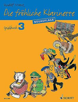 Rudolf Mauz Notenblätter Die fröhliche Klarinette Band 3 - Spielbuch