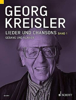 Georg Kreisler Notenblätter Lieder und Chansons Band 1