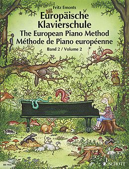 Loseblatt Europäische Klavierschule von Fritz Emonts, Fritz Emonts
