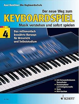 Axel Benthien Notenblätter Der neue Weg zum Keyboardspiel Band 4