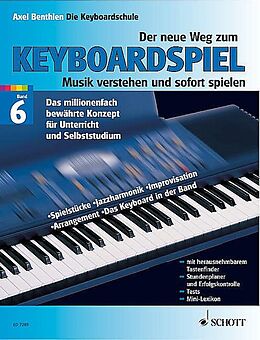 Axel Benthien Notenblätter Der neue Weg zum Keyboardspiel Band 6