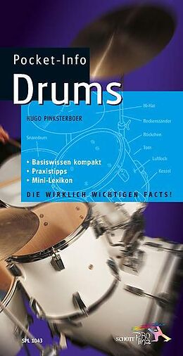 Kartonierter Einband (Kt) Pocket-Info Drums von Hugo Pinksterboer