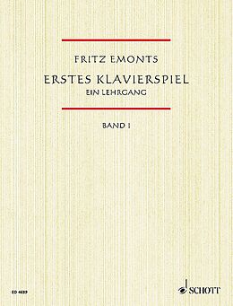Fritz Emonts Notenblätter Erstes Klavierspiel Band 1