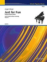 Jürgen Moser Notenblätter Just for Fun Band 2 Leichte Stücke