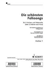  Notenblätter Die schönsten Folksongs