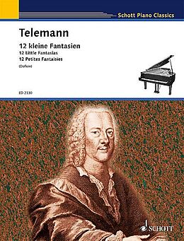 Georg Philipp Telemann Notenblätter 12 kleine Fantasien