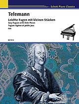 Georg Philipp Telemann Notenblätter Leichte Fugen mit kleinen Stücken