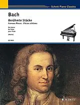 Johann Sebastian Bach Notenblätter Berühmte Stücke