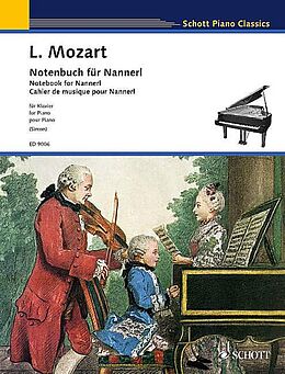 Leopold Mozart Notenblätter Notenbuch für Nannerl