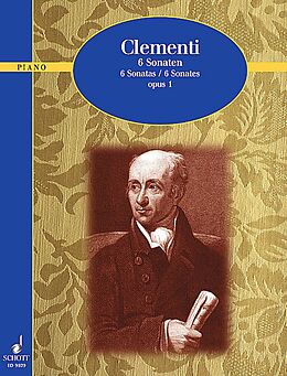 Muzio Clementi Notenblätter Sechs Sonaten op. 1