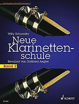 Willy Schneider Notenblätter Neue Klarinettenschule Band 2