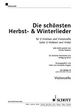  Notenblätter Die schönsten Herbst- und Winterlieder