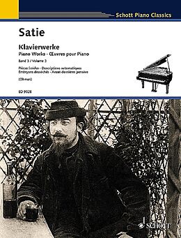 Erik Satie Notenblätter Klavierwerke Band 3
