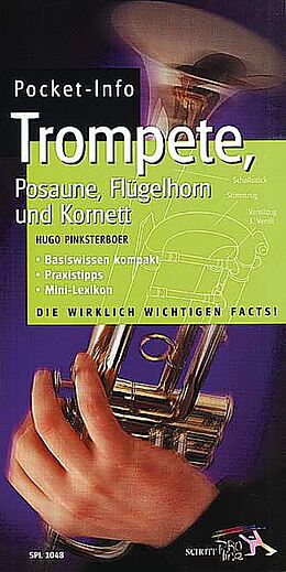 Paperback Pocket-Info Trompete, Posaune, Flügelhorn und Kornett von Hugo Pinksterboer