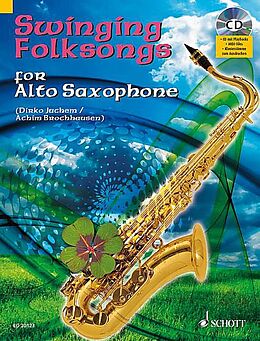 Loseblatt Swinging Folksongs for Alto Saxophone von 