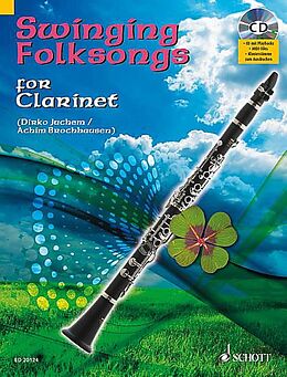 Loseblatt Swinging Folksongs for Clarinet von 